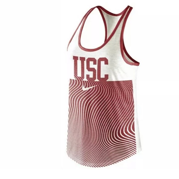 NIKE USC DRI BLEND FLUID FORCE TANK TOP  XXL - Picture 2 of 3